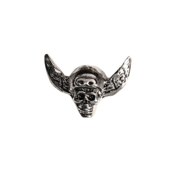 Apliques Calavera con Casco con Alas
