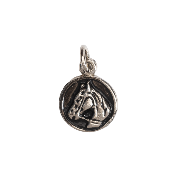 Dije Colgante Trébol Niquelado