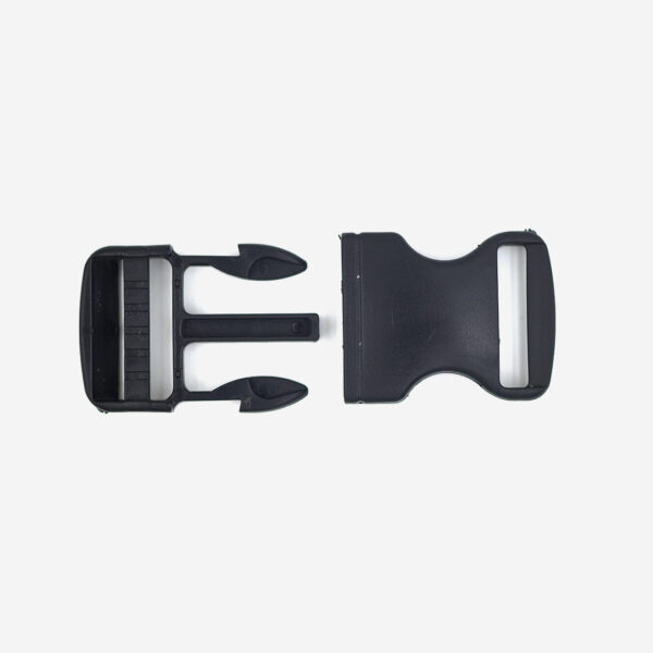 Hebilla Plástica Pase 30mm x 250u Negra (Bolsa Cerrada)