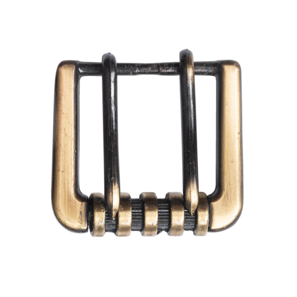 Hebilla con Rolo Pase 40mm Bronce Viejo