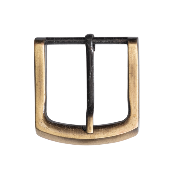 Hebilla Recta Pase 40mm Bronce Viejo