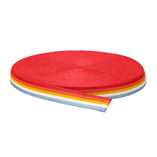 Cinta Canina Pase 30mm Rayada x 25mts (Rollo Cerrado)