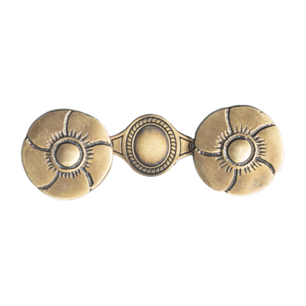 Yunta Simple Pensamiento Bronce Viejo