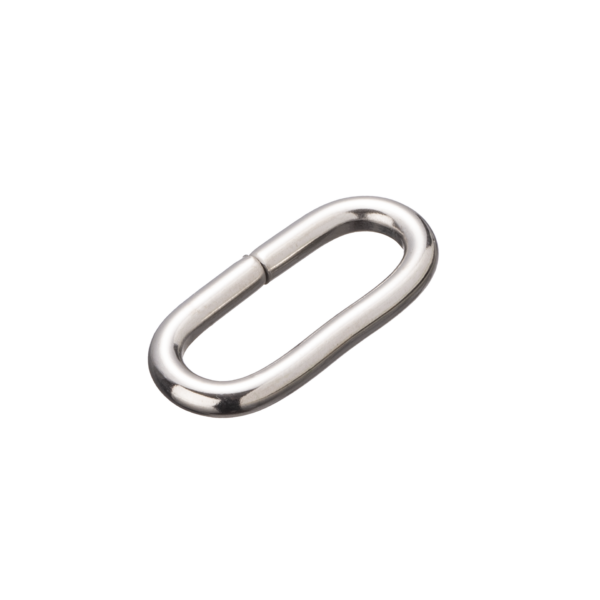 Pasador Ovalado Reforzado Pase 30mm x 10mm ø 4 Niquelado