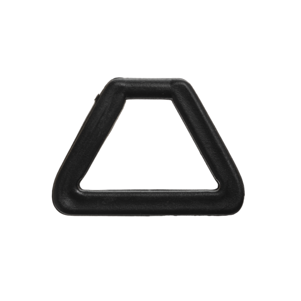 Triángulo Plástico Pase 30mm x 500u Negro (Bolsa Cerrada)