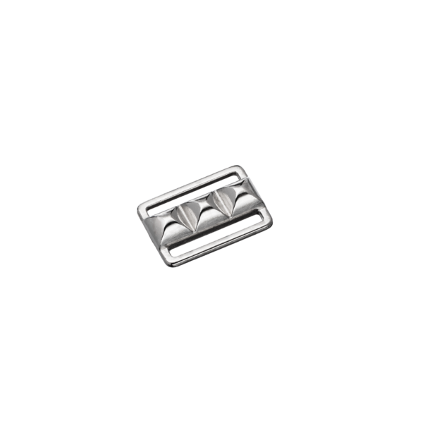 Unión Triple Pirámide Zamak Pase 30mm x 100u (Bolsa Cerrada)