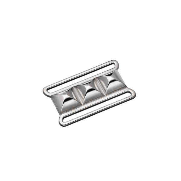 Unión Triple Pirámide Zamak x 100u (Bolsa Cerrada)