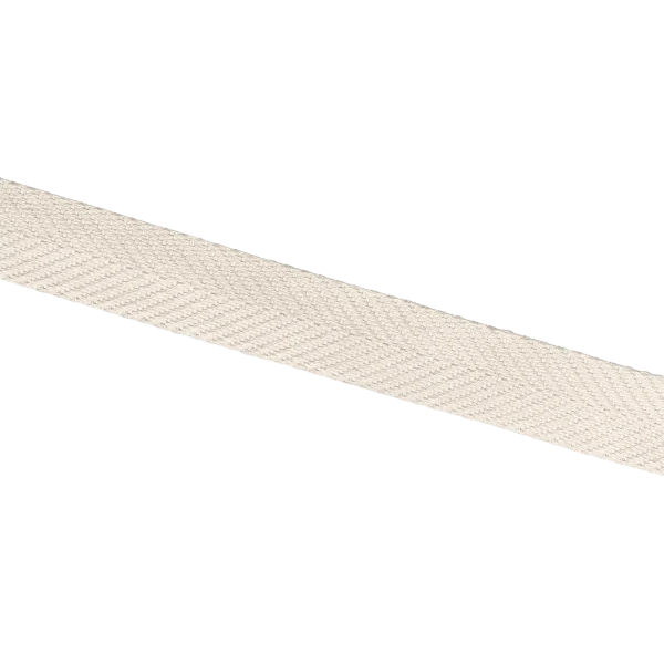 Cinta Sarga Pase 30mm x 50mts Cruda (Rollo Cerrado)