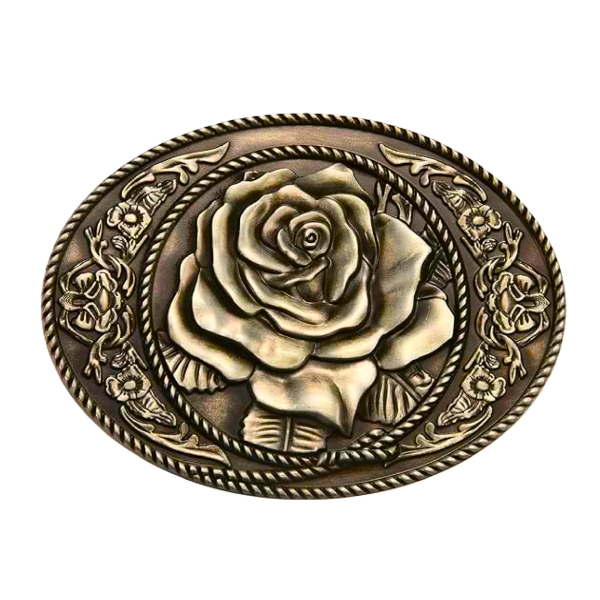 Chapón Cinturón de Dama Pase 40mm x 10u Bronce Viejo
